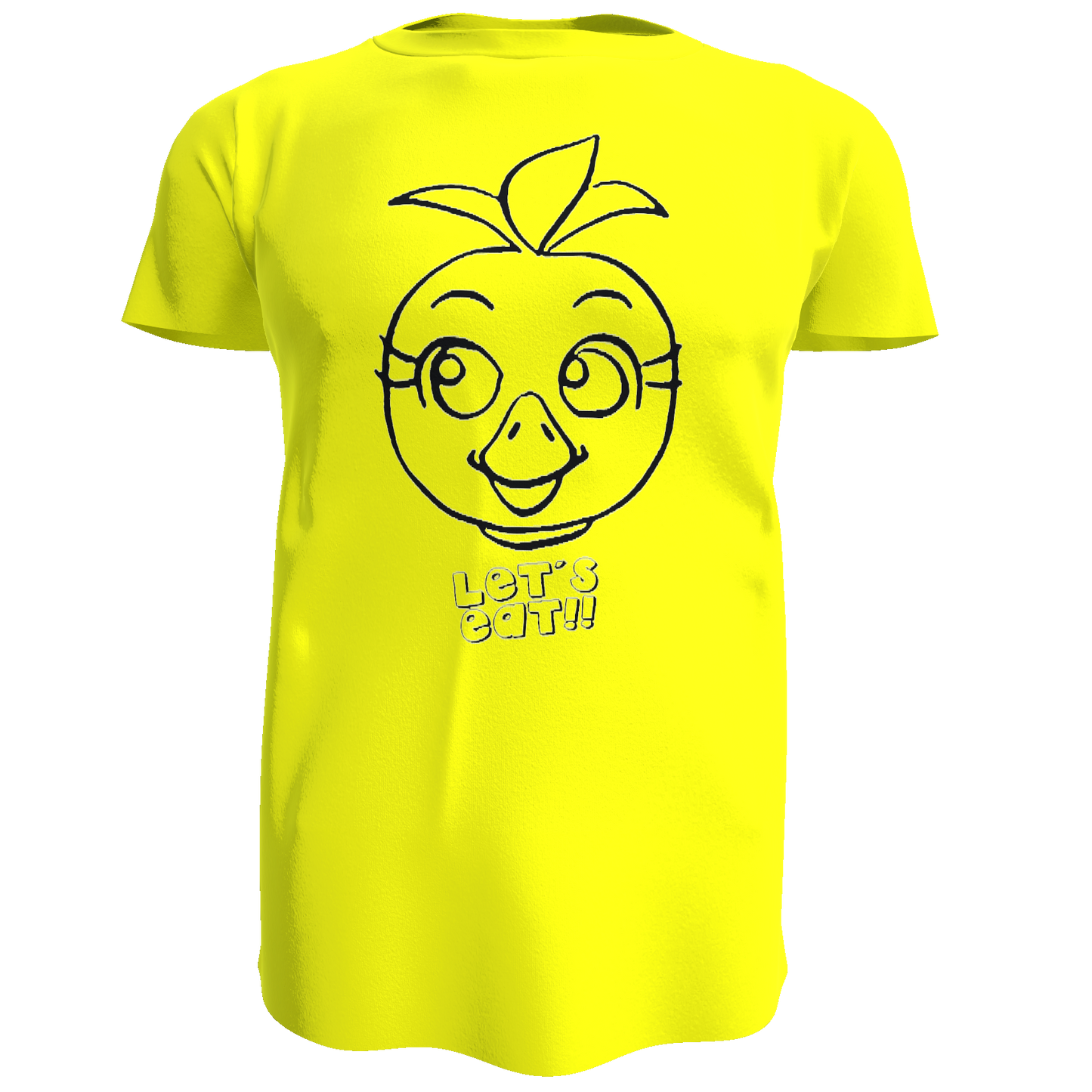 Polera Fnaf / Five Nights at Freddy´s - Chica (100% algodón)