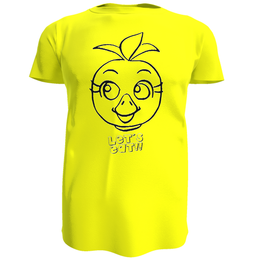 Polera Fnaf / Five Nights at Freddy´s - Chica (100% algodón)