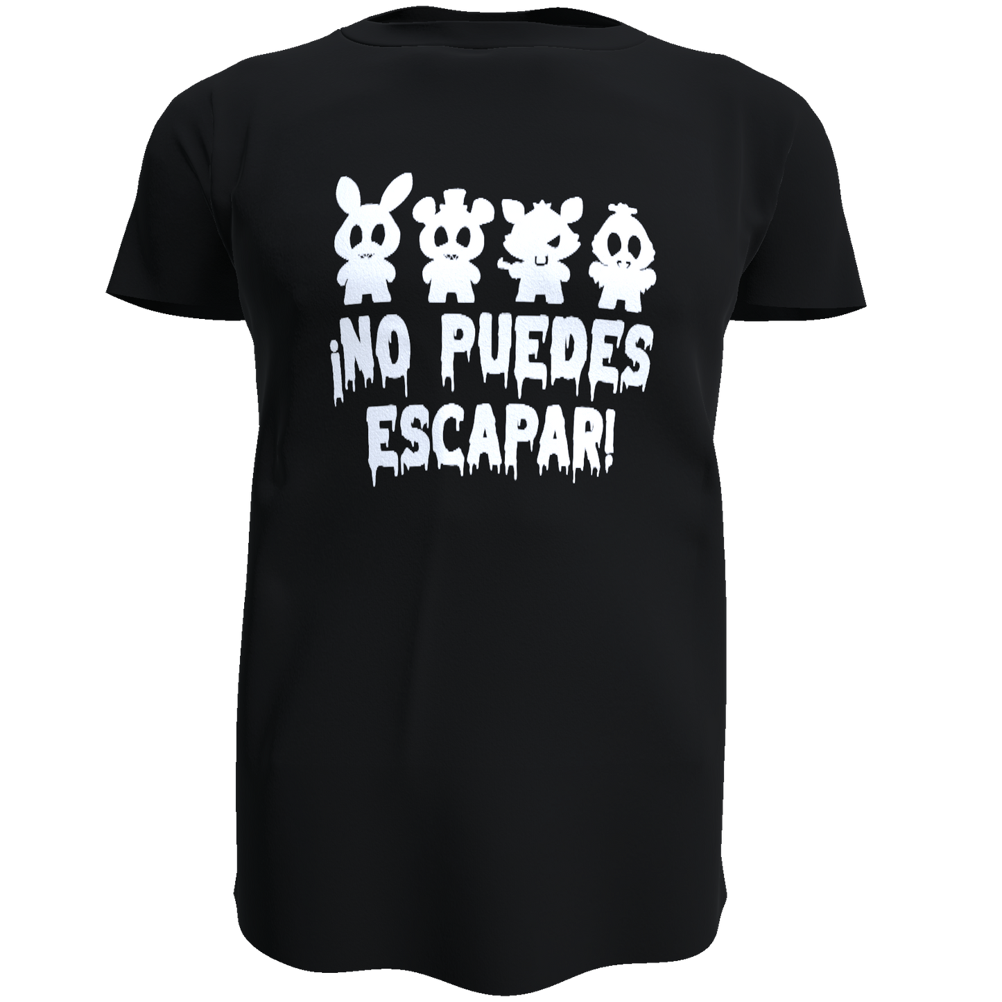 Polera Fnaf / Five Nights at Freddy´s - No Puedes Escapar (100% algodón)