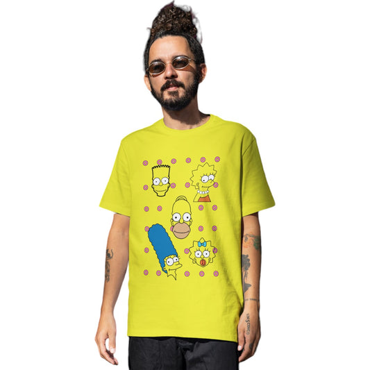 LIQUIDACIÓN Polera UNISEX Familia Simpson Los SImpson 100% Algodón