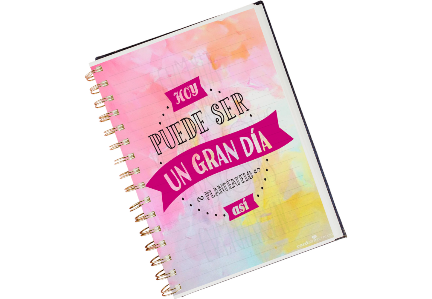 Agenda Libreta Motivacional, Planner Anual 21x15cm Sin Fecha