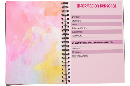 Agenda Libreta Motivacional, Planner Anual 21x15cm Sin Fecha