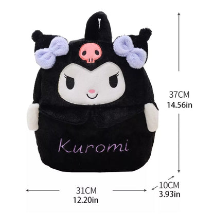 MOCHILA ESCOLAR KUROMI Sanrio (40cm), Capacidad Alta