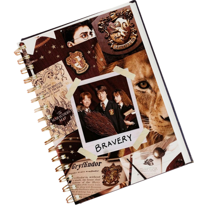 Libreta Cuaderno Harry Potter Cuadriculado sin fecha 21x15cm