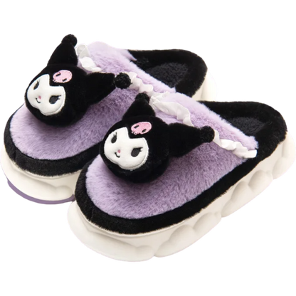 Pantuflas Kuromi Sanrio, Suaves - Temporada Invierno.