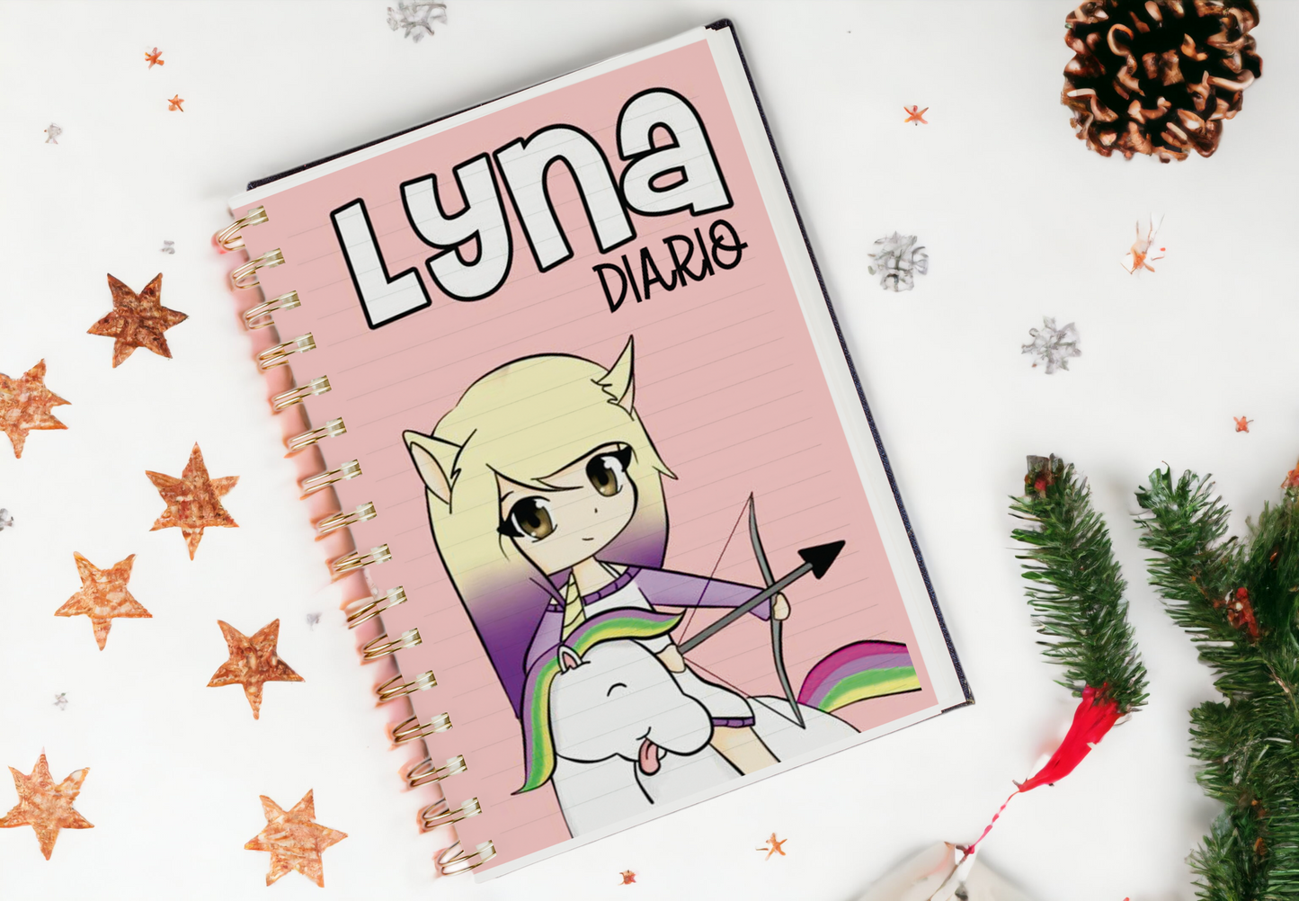 Diario Infantil Lyna Vallejos Roblox / Youtuber 21x15cm