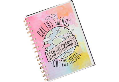 Agenda Libreta Motivacional, Planner Anual 21x15cm Sin Fecha