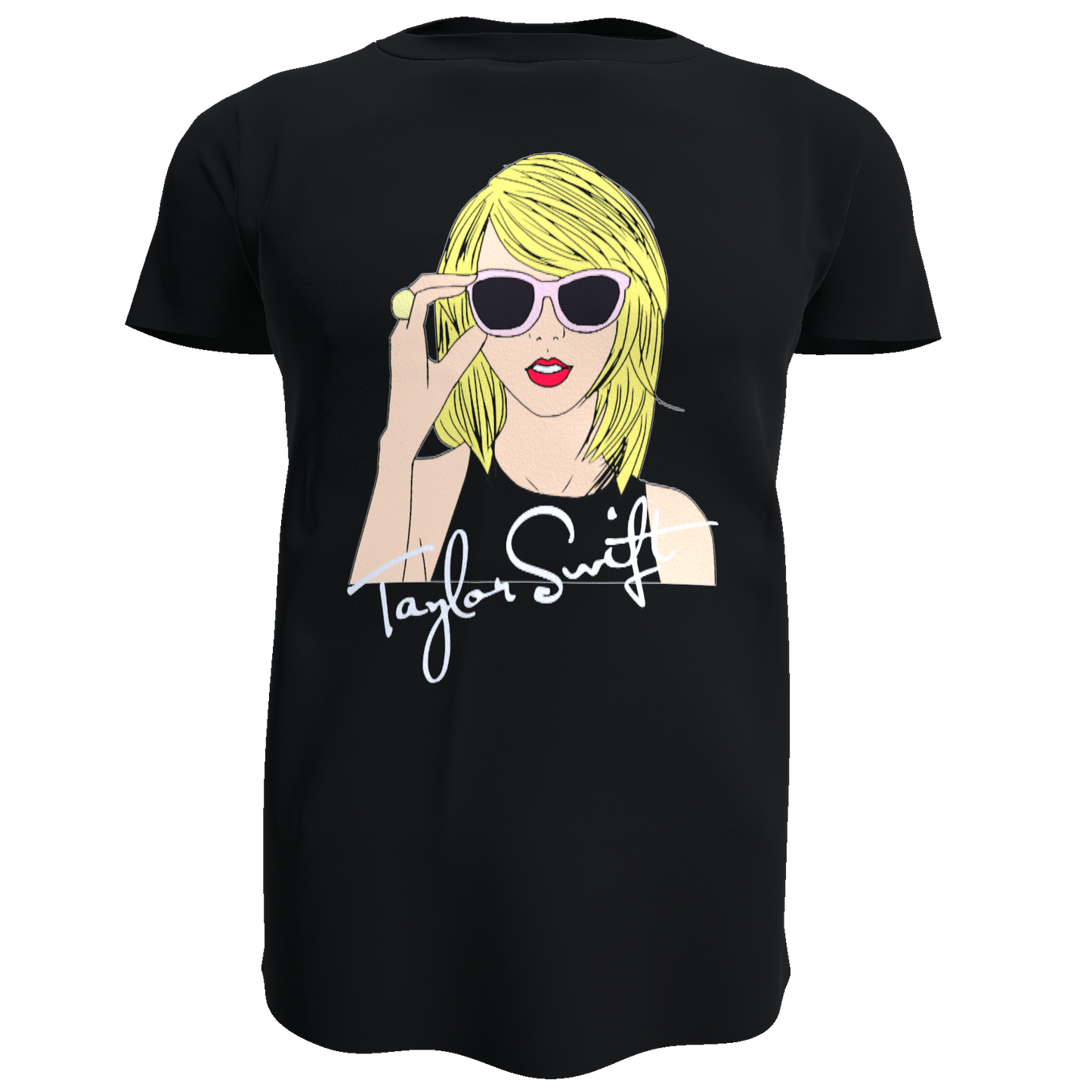 Polera Taylor Swift / Lentes (100% Algodón)