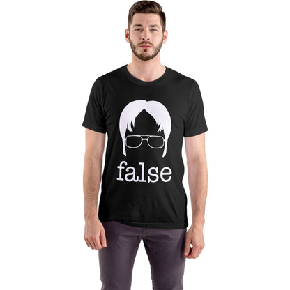 LIQUIDACIÓN Polera UNISEX False Dwight Schrute / The office 100% Algodón