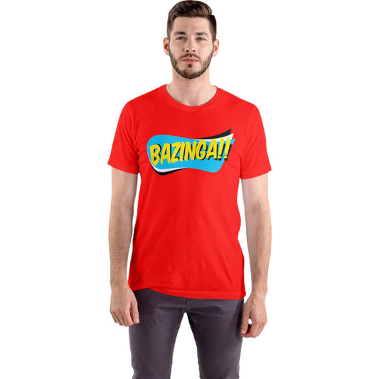 LIQUIDACIÓN Polera UNISEX Bazinga 2 Sheldon Cooper The Big bang Theory 100% Algodón