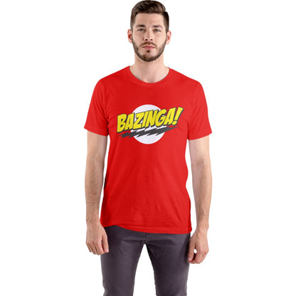 LIQUIDACIÓN Polera UNISEX Bazinga Sheldon Cooper The Big bang Theory 100% Algodón