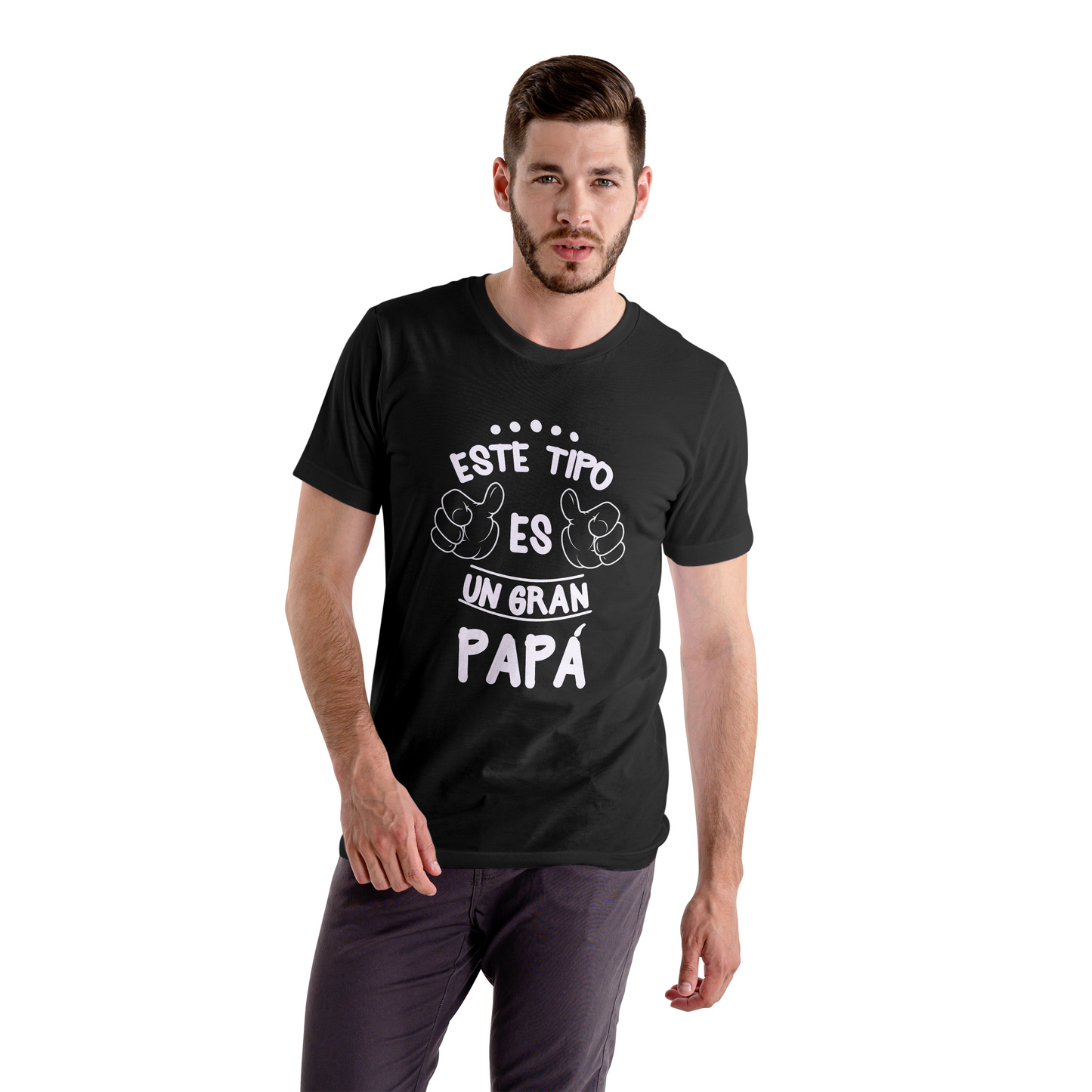 LIQUIDACIÓN Polera UNISEX Este tipo es un Gran PAPÁ 100% Algodón