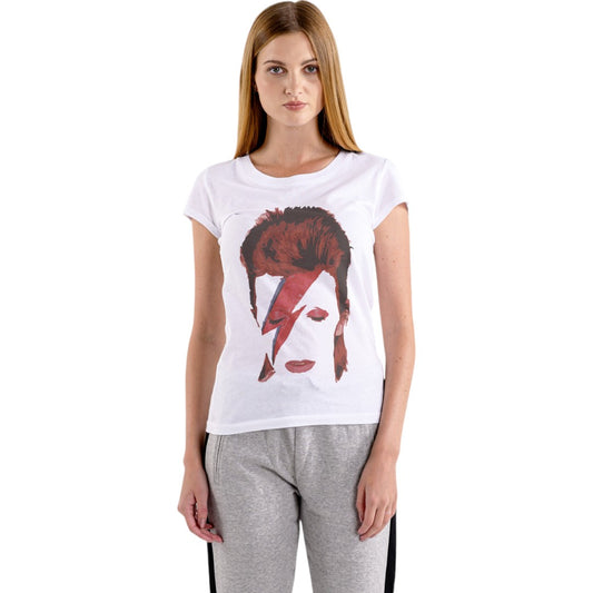 Polera MUJER David Bowie 100% algodón