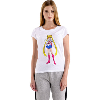 LIQUIDACIÓN Polera MUJER Sailor Moon 100% POLIESTER