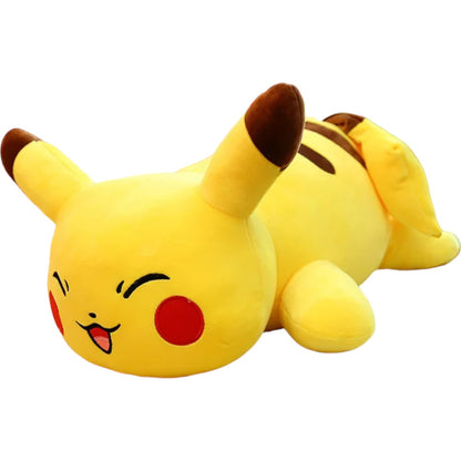 Peluche Pikachu Acostado - Pokemon  / Kawaii (40cm)