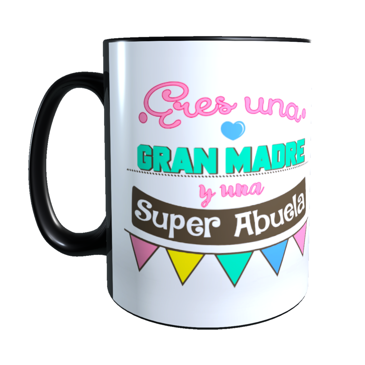 Taza Mágica Super Abuela y Gran Mamá, Dia de la Madre