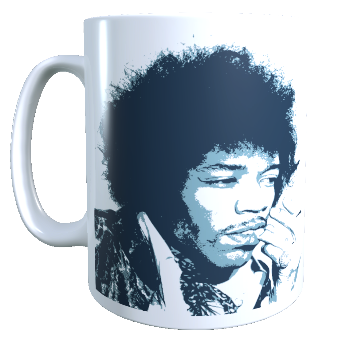 Taza - Tazón Jimi Hendrix (azul)