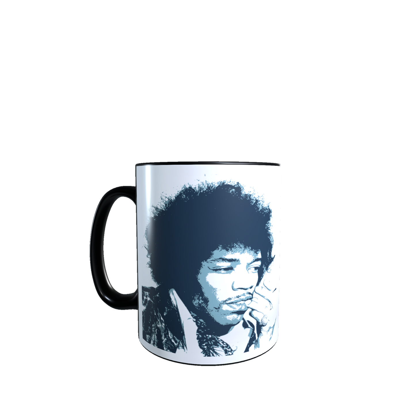 Taza - Tazón MAGICO Cambia Color - Jimi Hendrix (azul)