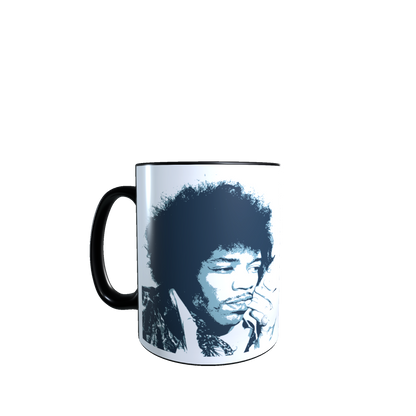 Taza - Tazón MAGICO Cambia Color - Jimi Hendrix (azul)