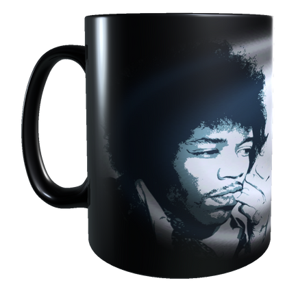 Taza - Tazón MAGICO Cambia Color - Jimi Hendrix (azul)