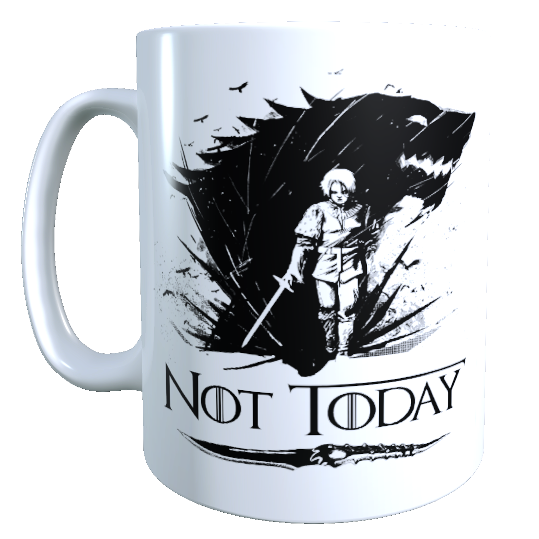 Taza - Tazón Arya Stark, Not Today / Game Of Thrones