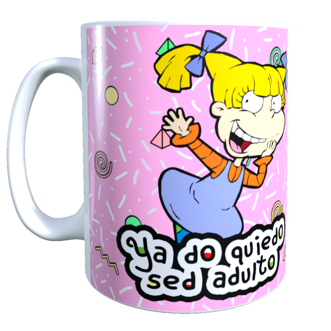 Taza - Tazón Rugrats - Angelica / Aventuras en Pañales