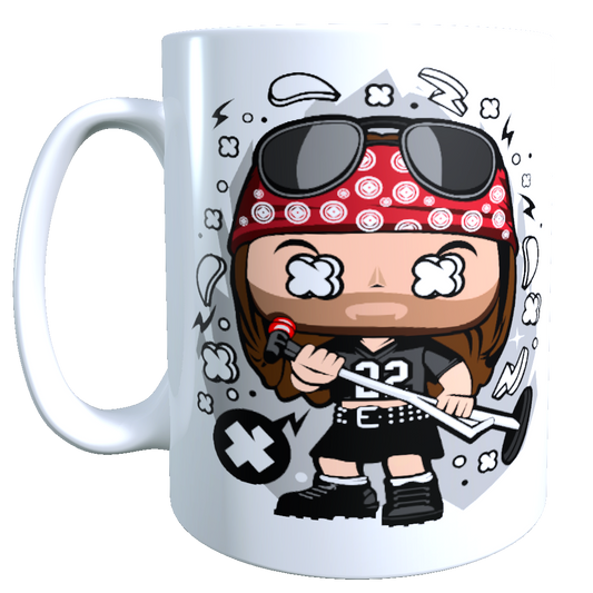 Taza - Tazón Axl Rose, Guns and Roses