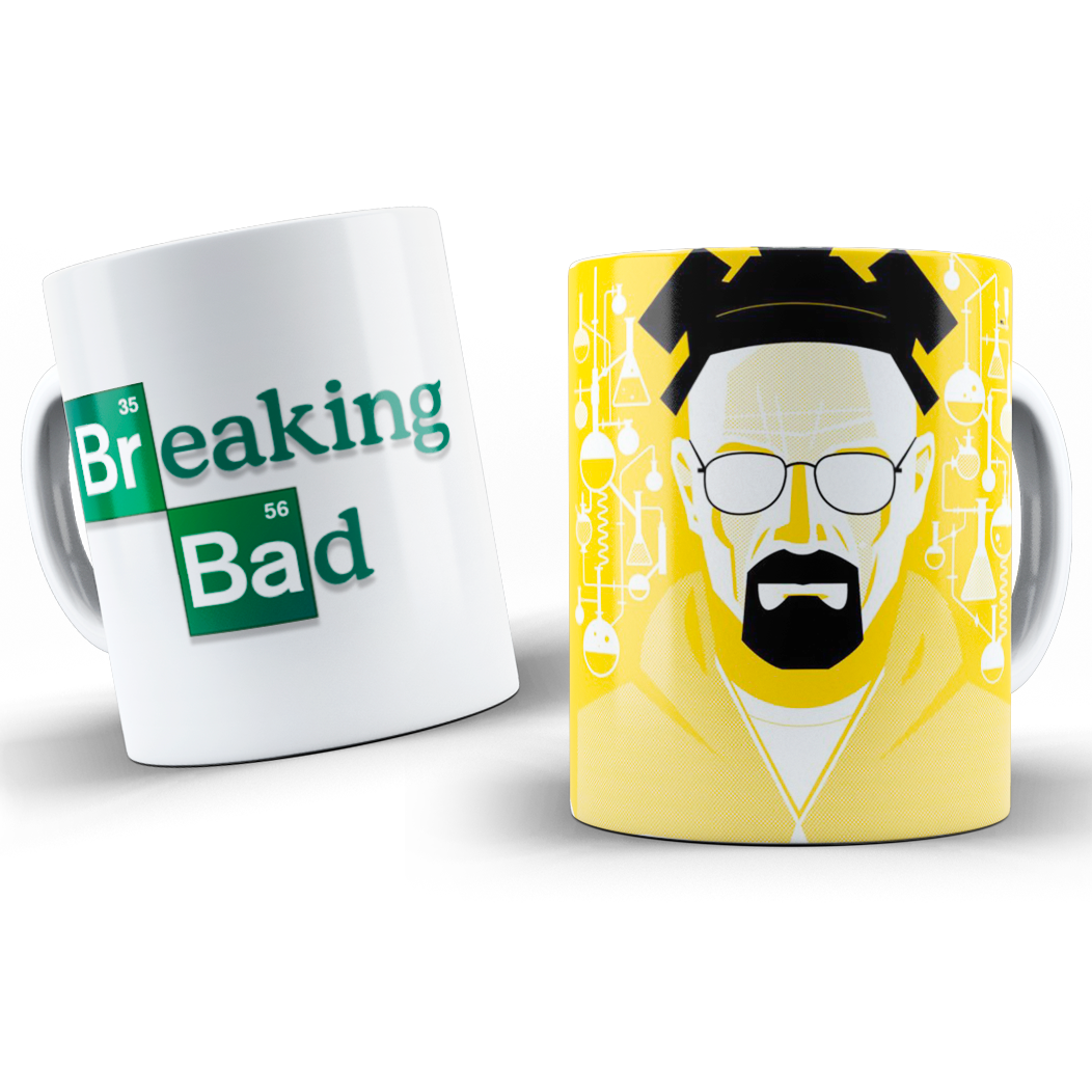 Taza - Tazón Breaking Bad  / Walter White Chemistry AMARILLO