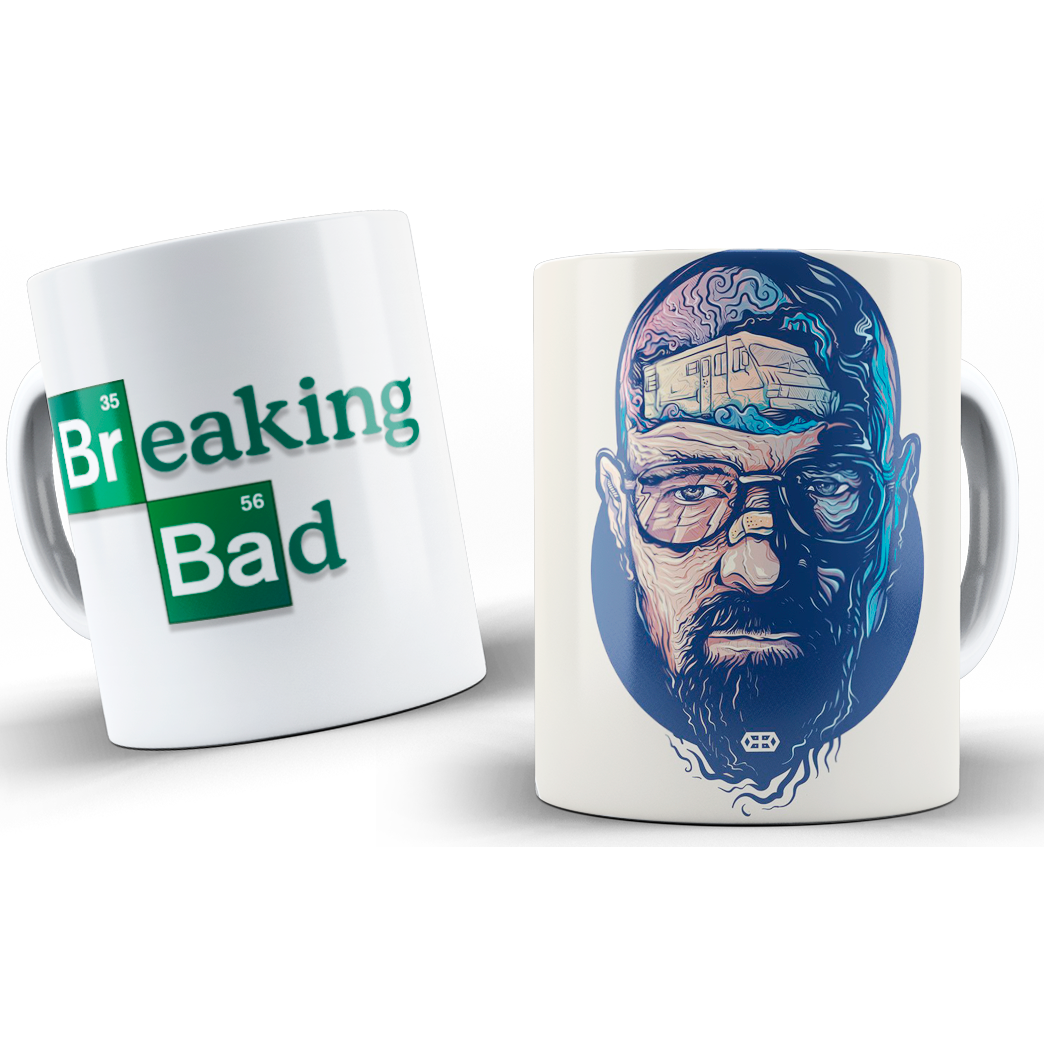 Taza - Tazón Breaking Bad / Walter White BRAIN