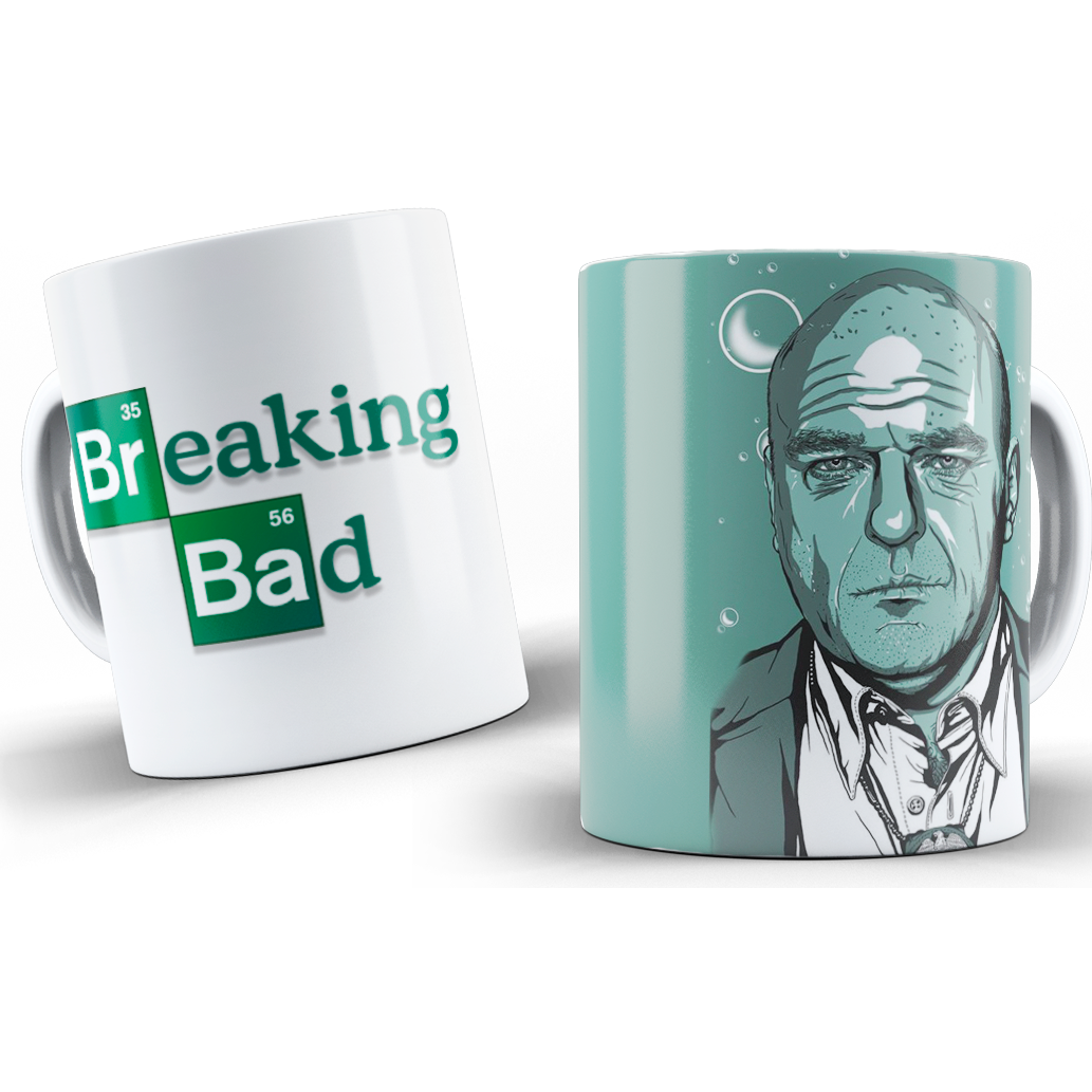 Taza - Tazón Breaking Bad / Hank Schrader ROSTRO