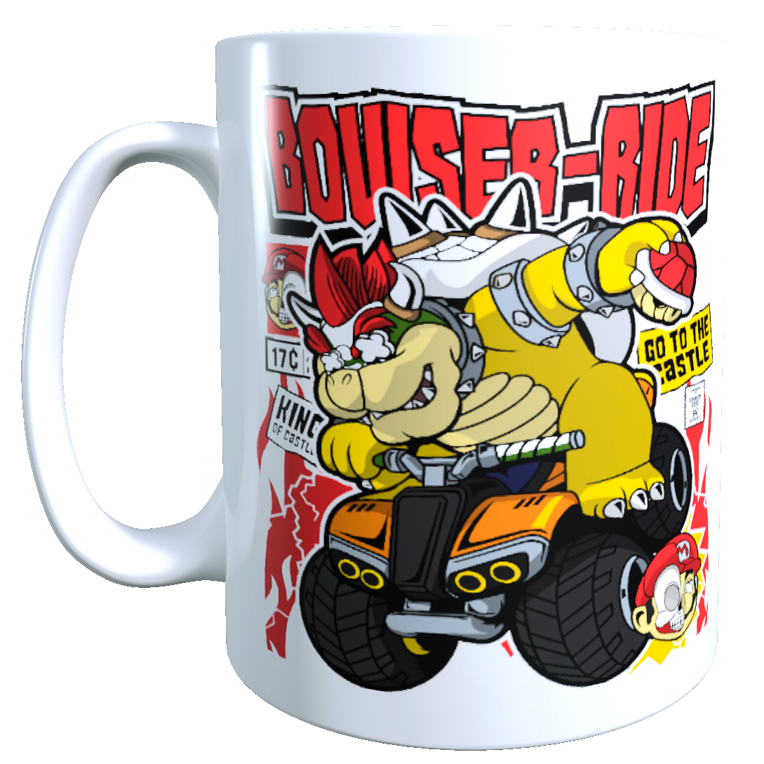 Taza - Tazón Bowser (Super Mario Bros)