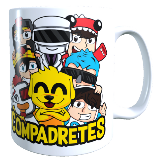 Taza - Tazón Mikecrack - Los Compas (Compadretes)