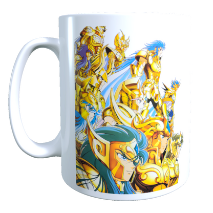 Taza - Tazón Caballeros del Zodiaco