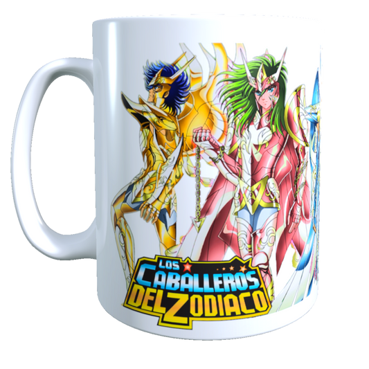 Taza - Tazón Los Caballeros del Zodiaco