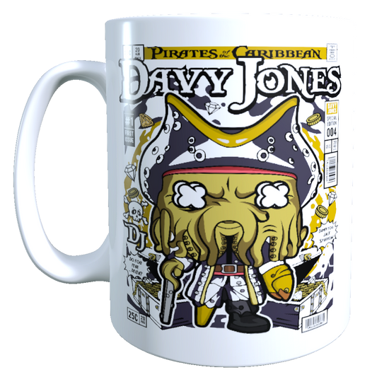 Taza - Tazón Piratas del Caribe, Davy Jones