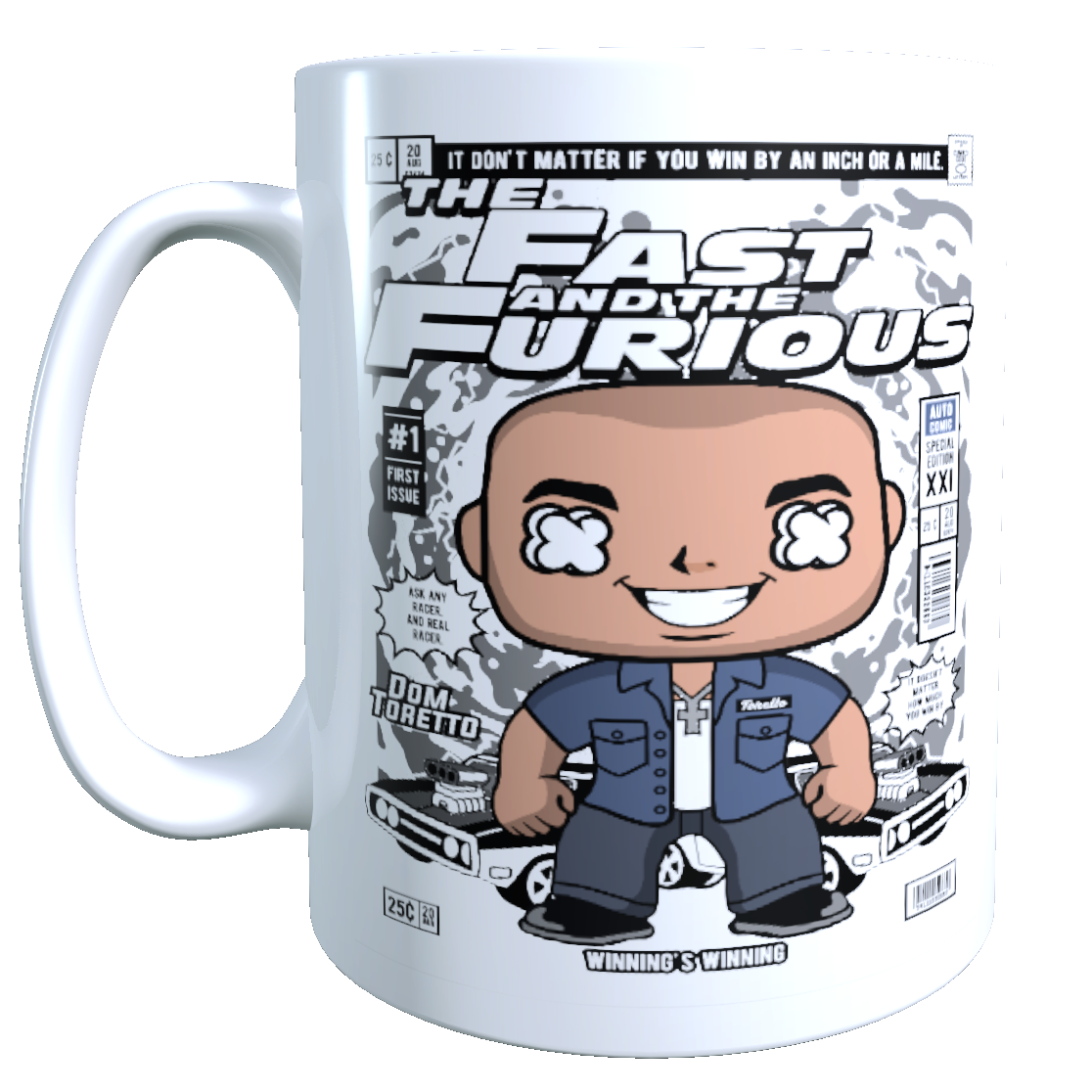 Taza - Tazón Dom Toretto, Rápido y Furioso