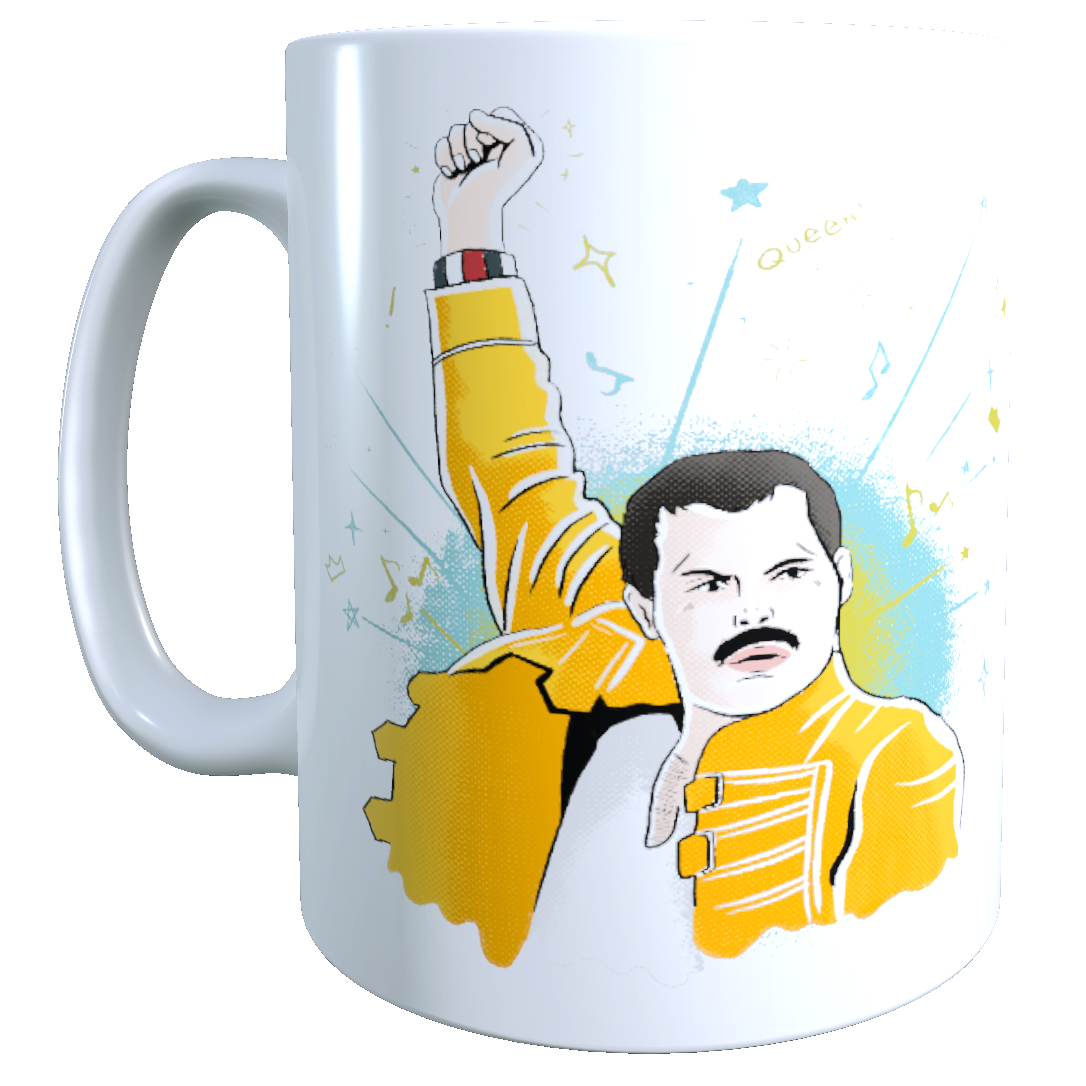 Taza - Tazón Freddie Mercury / Queen