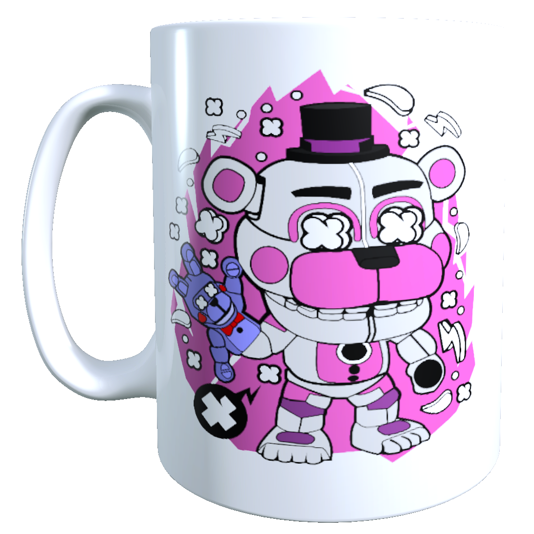 Taza - Tazón Funtime Freddy, Five Nights at Freddy's