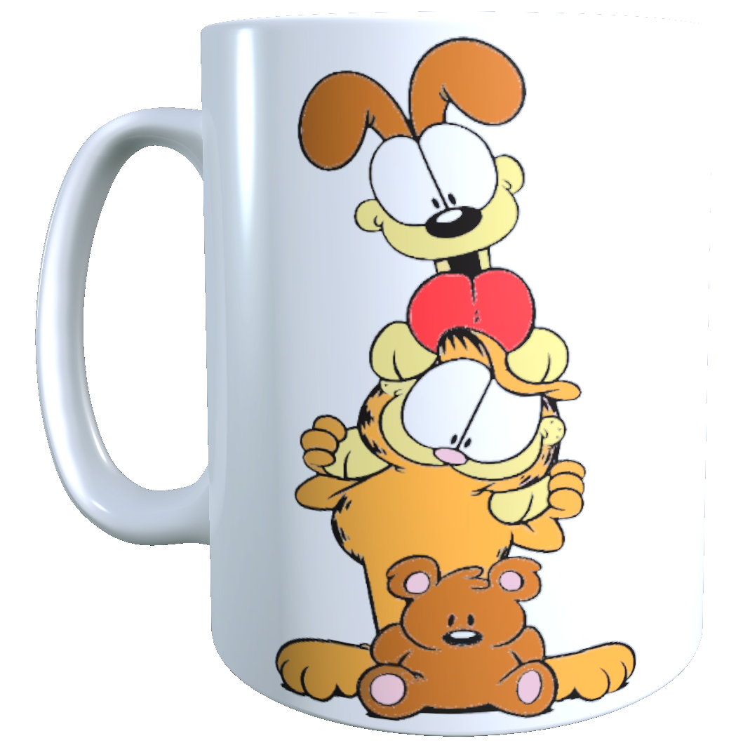 Taza - Tazón Garfield y Odie