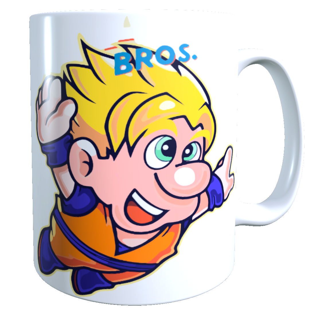 Taza - Tazón Dragon Ball Super Mario - Goku