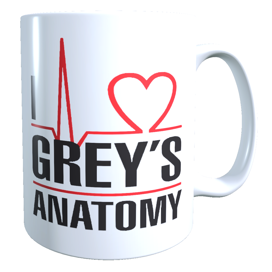 Taza - Tazón I Love Grey's Anatomy