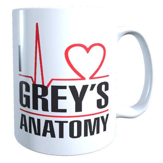 Taza - Tazón I Love Grey's Anatomy