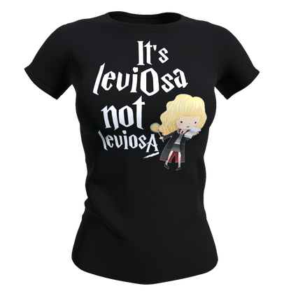 Polera Mujer - Hermione It's Leviosa - Harry Potter (100% Algodón)