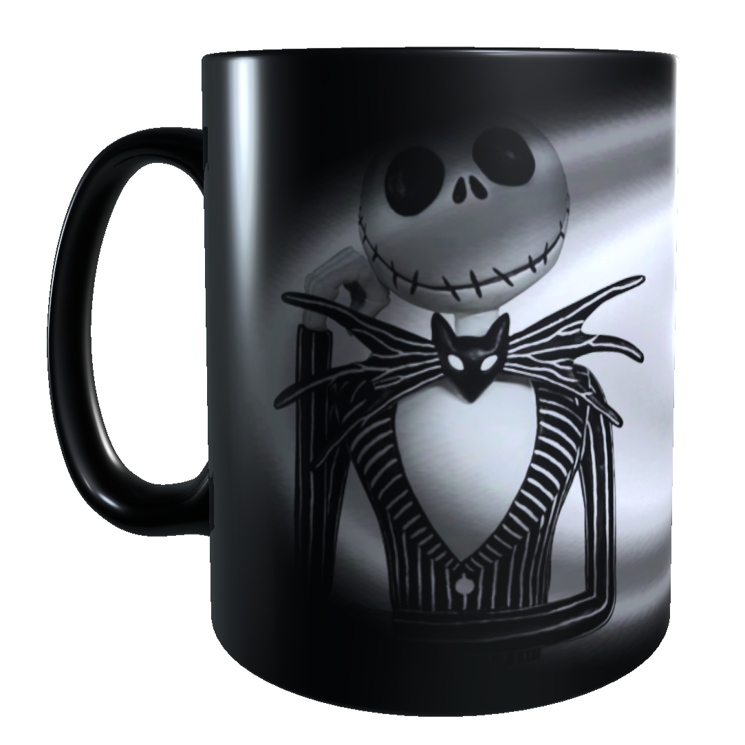 Taza - Tazón MAGICO Cambia Color -  Jack Skellington