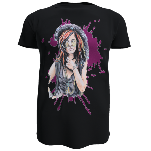 Polera Janis Joplin (100% algodón)