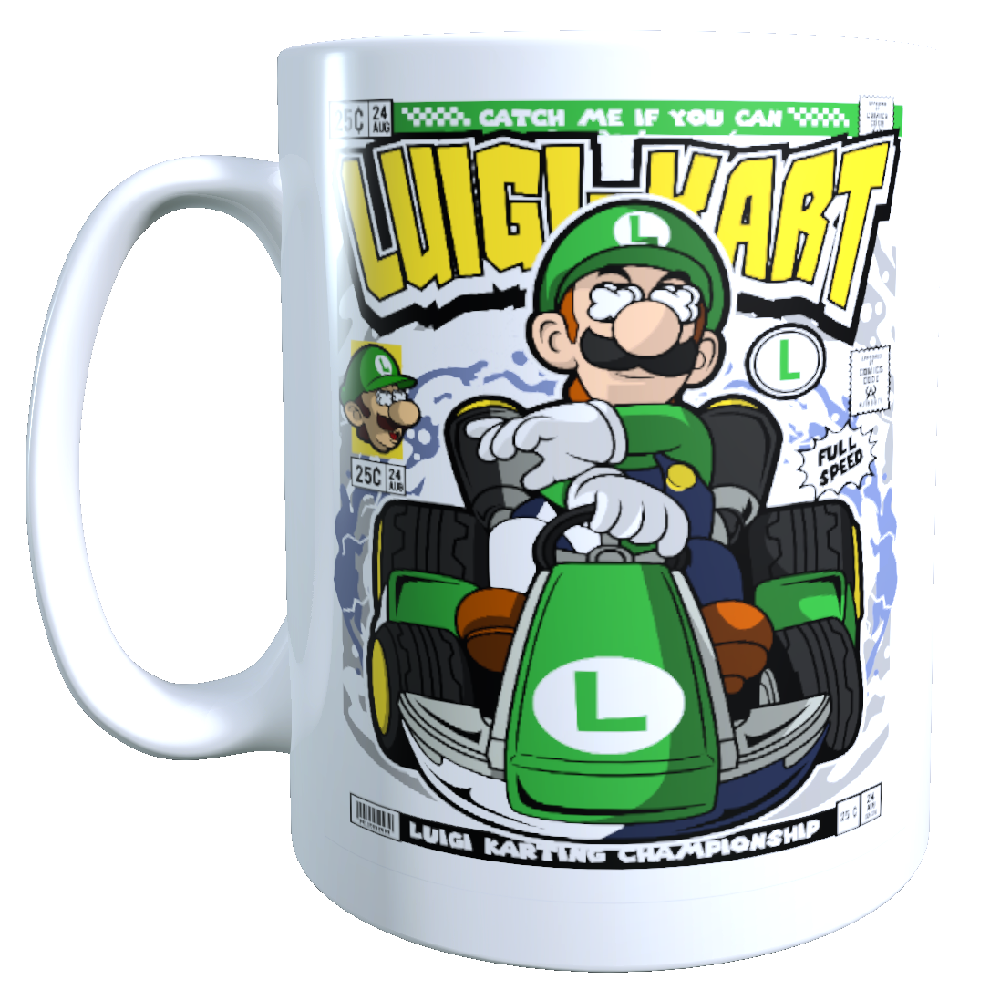 Taza - Tazón Luigi (Super Mario Bros)