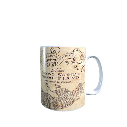 Taza - Tazón Harry Potter, Mapa del Merodeador