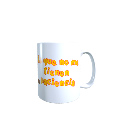 Taza - Tazón Chavo del 8 - Frase: No me tienen paciencia