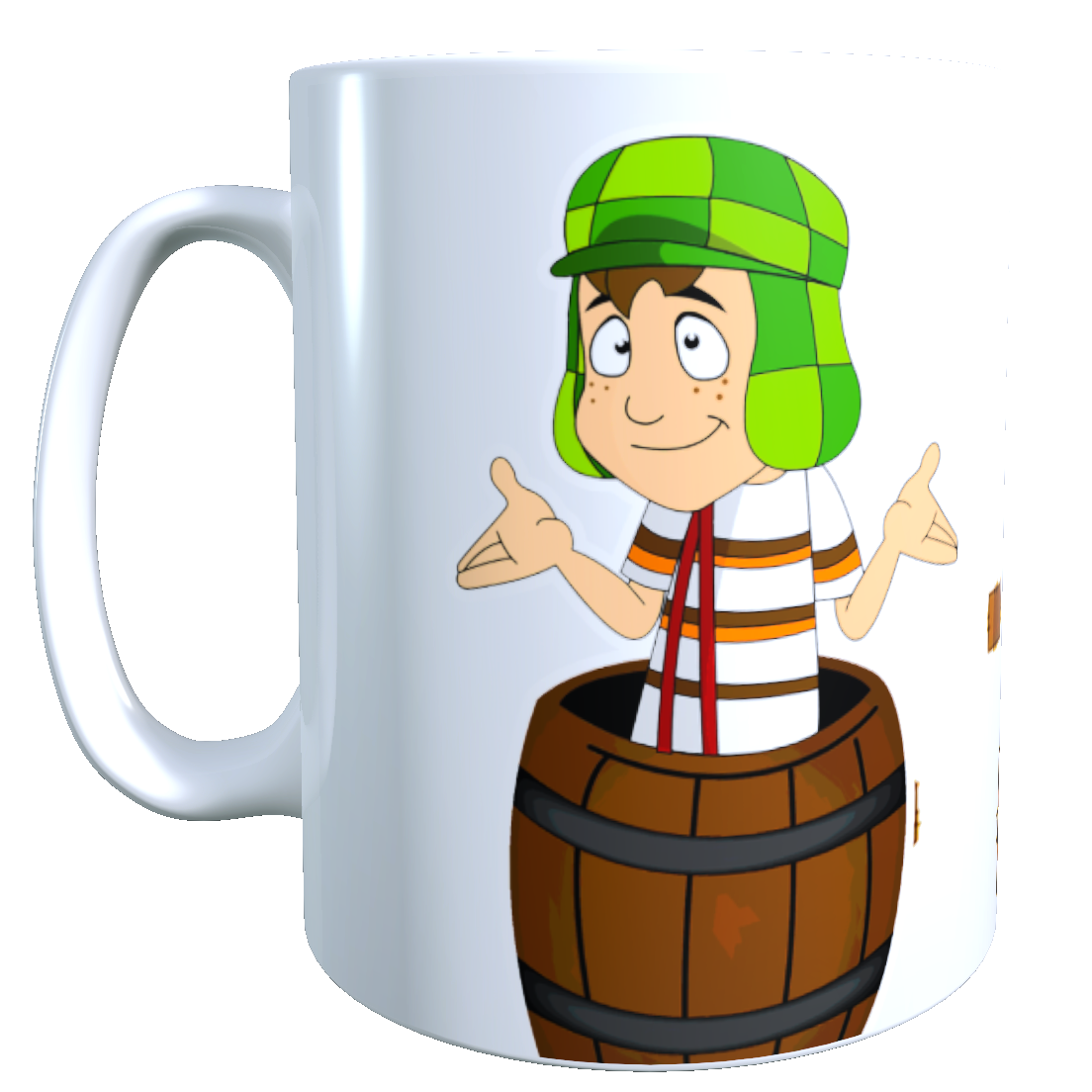 Taza - Tazón Chavo del 8 - Frase: No me tienen paciencia