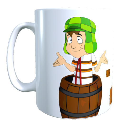 Taza - Tazón Chavo del 8 - Frase: Fue sin querer queriendo.